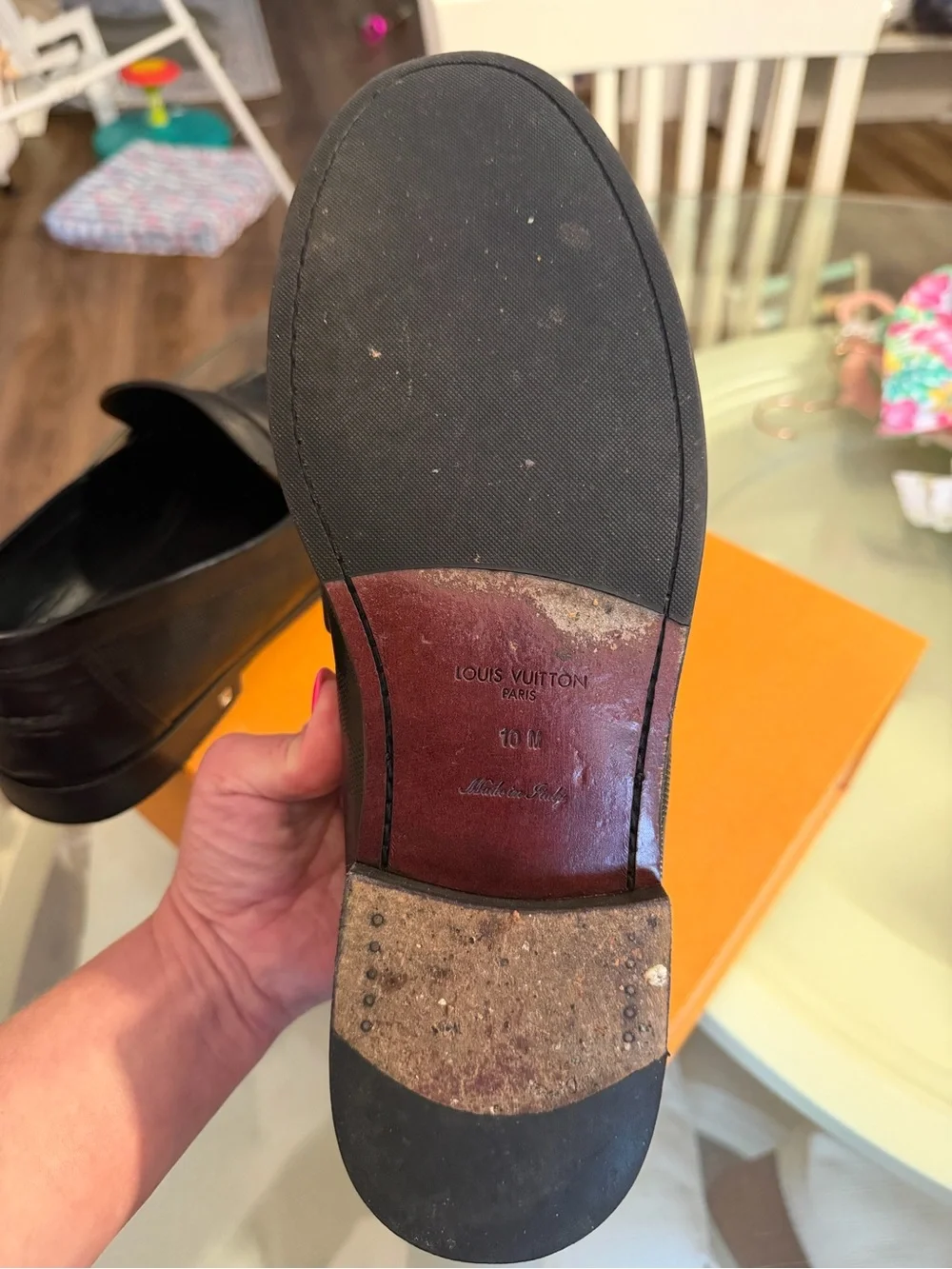 RARE Louis Vuitton INFINI Graduation loafers